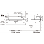 Fujioh 富士皇 FR-MS1990V-GBK 90厘米 抽油煙機 (玻璃黑) (真易潔過濾網 + 特製整流板及油杯)
